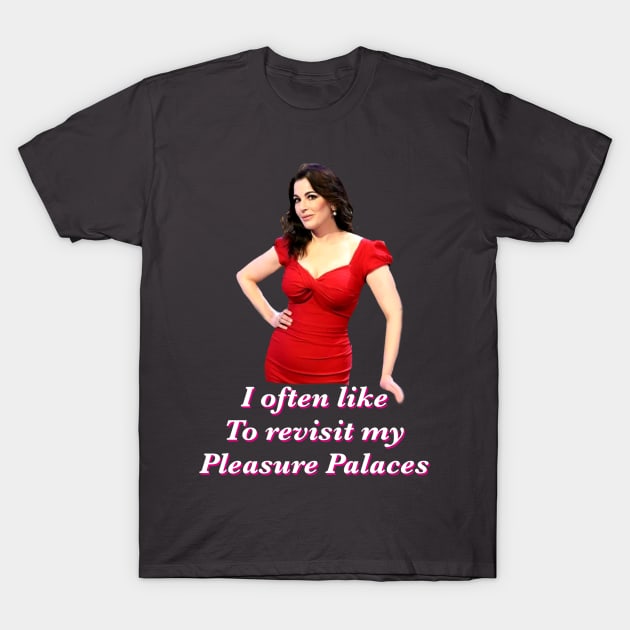 Nigella’s Pleasure Palaces T-Shirt by Diversions pop culture designs